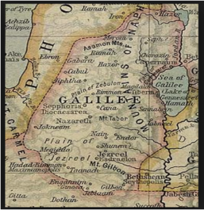 galilee-map The Blood King Yeshua